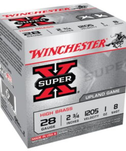 Winchester Super-X High Brass 28 Ga, 2.75", 1oz, 8 Shot, 25rd/Box