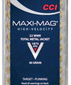 CCI Select 22 Win Mag Total Metal Jacket 40gr, 50rd Box