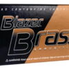 CCI Blazer Brass Ammo 9mm 115gr, FMJ, Round Nose, 50rd Box