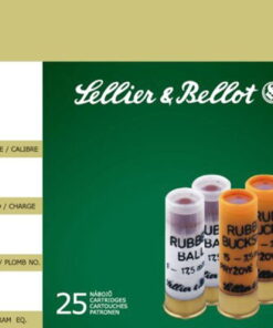 Sellier and Bellot Rubber Ball 1 Ball 25Rd/Box