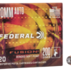 Close× Federal Fusion 10mm, 200gr, 1200 fps, Bonded Soft Point, 20rd Box
