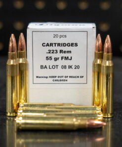 IGMAN 223 Rem 55gr, Ammo, FMJ, 20rd Box
