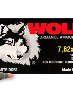 Wolf 7.62x54R, 148gr, Full Metal Jacket, Steel Case, 20rd