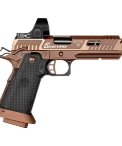 TTI Sand Viper With Trijicon SRO Red Dot 9mm Pistol Taran Tactical Innovations