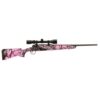 Savage Arms AXIS XP Compact 6.5 Creedmoor Bolt Action Rifle, Muddy Girl - 57476