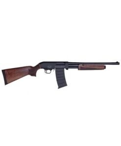 Black Aces Tactical Pro Series M 12ga 18.5" Pump Shotgun, Walnut