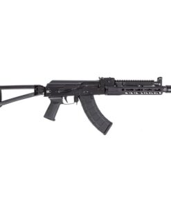 PSA AK-104 Triangle Side Folding Pistol with Triangle Brace, PSA-SLR SOLO 9.45" Rail, ALG Trigger, and Linear Comp