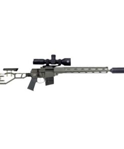 Q LLC The Mini Fix 5.56 Nato Bolt Action Rifle, Gray - MINIFIX-556-16IN-GRAY