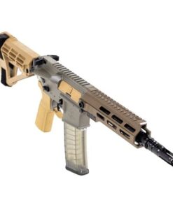 PSA Sabre-15 Forged 8.5" .300 Blackout 1:5 Pistol w/Rifle Speed Gas Block and SBA-4 Brace, Moss Green