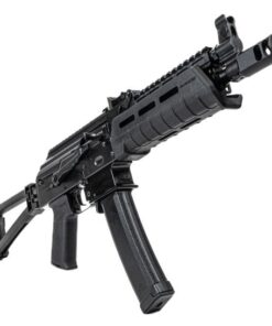 Psa AK-V 9mm Moe Triangle Folding Pistol, Black With Sa Railed Gas Tube