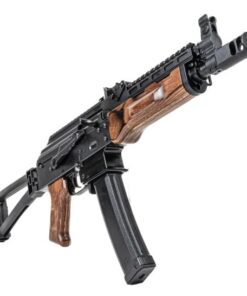 PSA AK-V 9Mm Nutmeg Triangle Folding Pistol, Black With Sa Railed Gas Tube