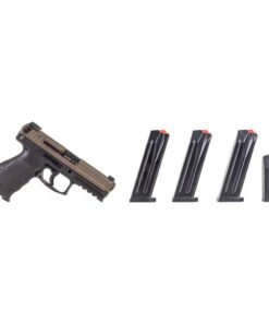 HK VP9 9mm Pistol 4.09" 17rd, Midnight Bronze
