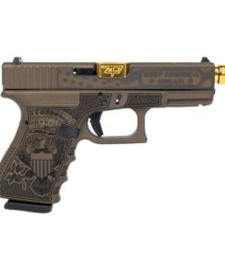 Glock 19 Trump Threaded Barrel 9mm Pistol, Burnt Bronze