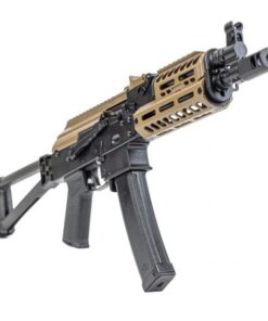 PSA AK-V 9mm Triangle Folding Pistol with FDE Picatinny Dust Cover, and FDE M-Lok Handguard