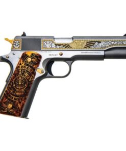 Colt 1911 Classic Government Inti Sun God .38 Super 5" 9rds, Stainless