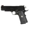 Girsan 10mm 1911 Pistol, 4.4" Barrel, Adjustable Fiber Optic Sights, Black