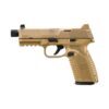 FN FN 510T 10mm Pistol, 4.71" Barrel, Night Sights, Flat Dark Earth