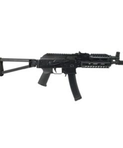 PSA AK-V 9mm MOE ALG Railed Triangle Side Folding Pistol, Black