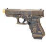 Glock 19 Gen3 Trump 9mm Pistol, Burnt Bronze