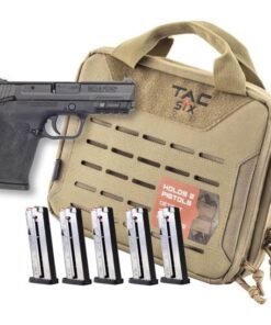 Smith & Wesson M&P9 Shield EZ M2.0 9mm Pistol Bundle 3.675" 8rd, Black