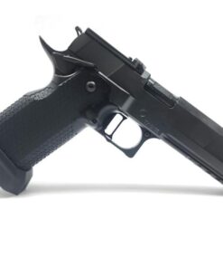 Cobra HC1911 RDS 9x19mm, 5" Ported Bull Barrel, DLC Finish, Medium Flat Black Trigger, Tactical Magwell, 3 20 Rd 140mm Magazines, Trijicon SRO Plate, Optic Not Included