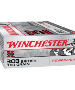 Winchester Ammunition Super-X 180 gr Power-Point .303 British Ammo, 20/box